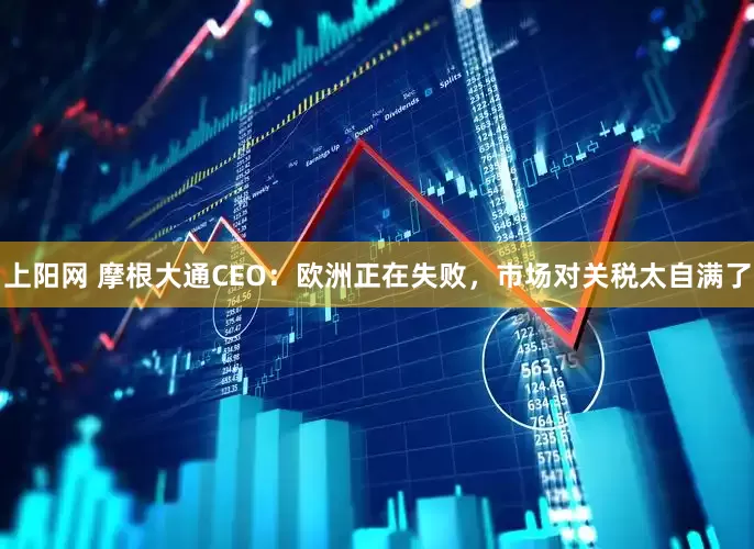 上阳网 摩根大通CEO：欧洲正在失败，市场对关税太自满了