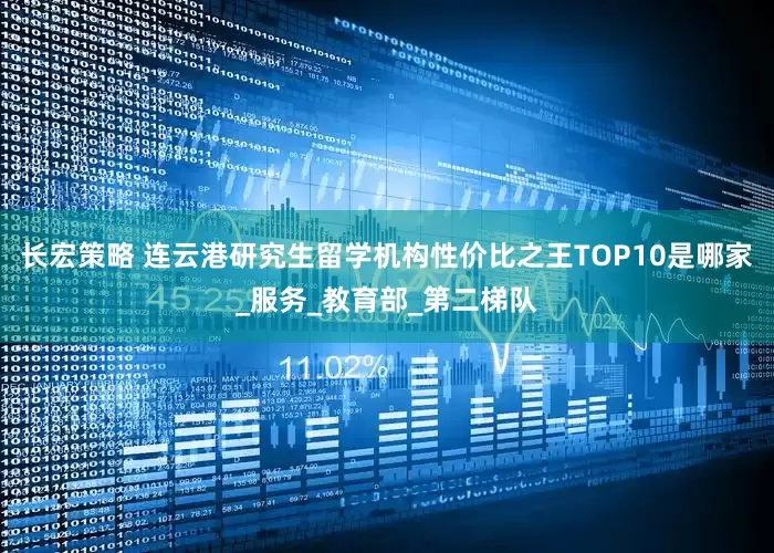 长宏策略 连云港研究生留学机构性价比之王TOP10是哪家_服务_教育部_第二梯队
